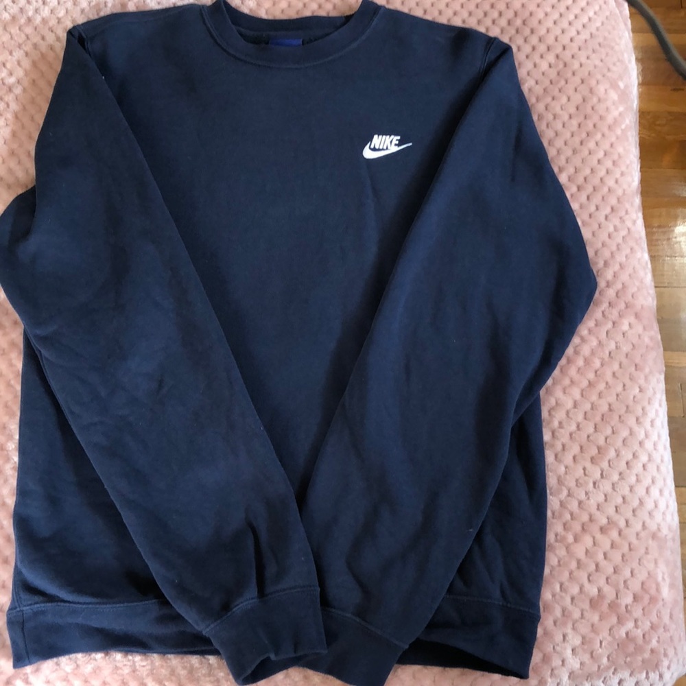 Navy crew neck Nike Sweatshirt